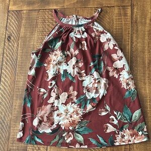 Papermoon Burgundy and Cream Top